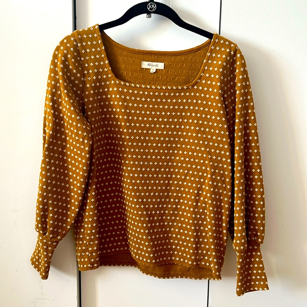 Madewell long sleeve top